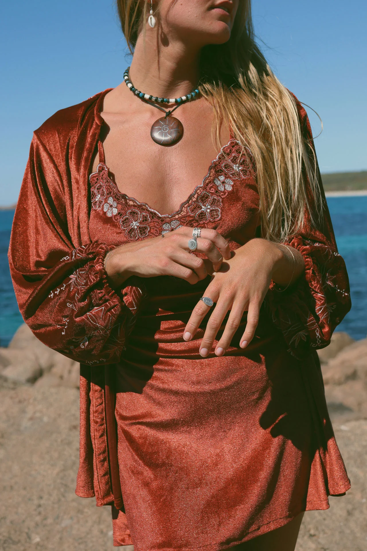 Hendrix Jacket - Rust - Image 4